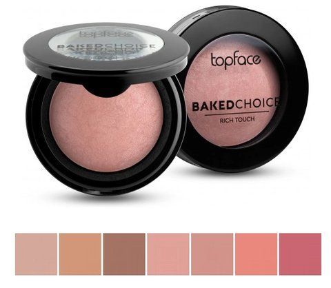 TopFace Румяна запеченные Baked Choice Rich Touch Baked Blush On 003 13830 фото