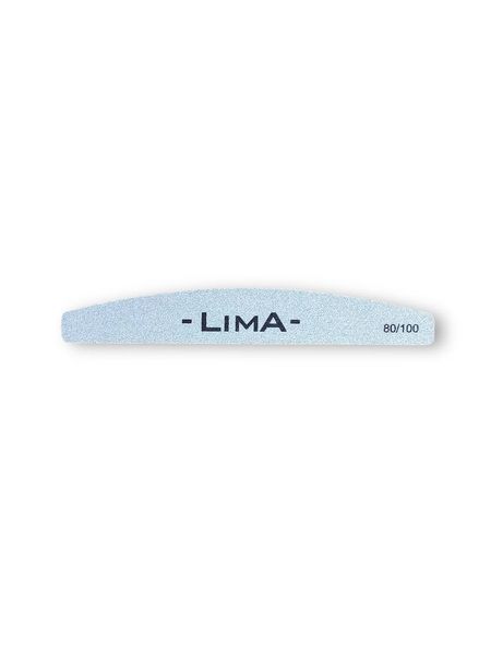 Двухсторонняя пилочка для ногтей, для маникюра LimA - 80/100 19792 фото