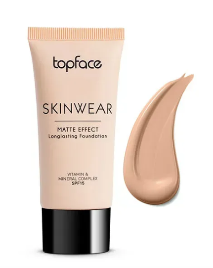 TopFace Тональний крем Skinwear Matte Effect Loonglasting Foundation 002 14006 фото